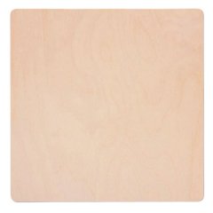 Деревянная подложка для торта 4 мм 18х18 см 