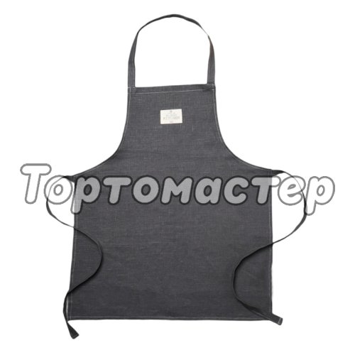 Фартук хлопковый Тёмно-серый 10179631