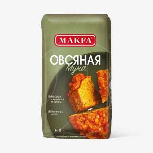 Мука овсяная Makfa 500 г 125206