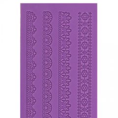 Коврик силиконовый для кружева Узкие бордюры 1057259, 550 ₽ Коврик силиконовый для кружева Узкие бордюры 1057259