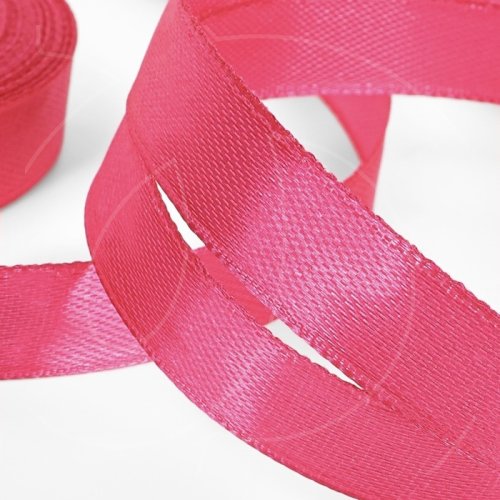 Лента для декора и упаковки Ярко-розовая 1,2 см 3019724