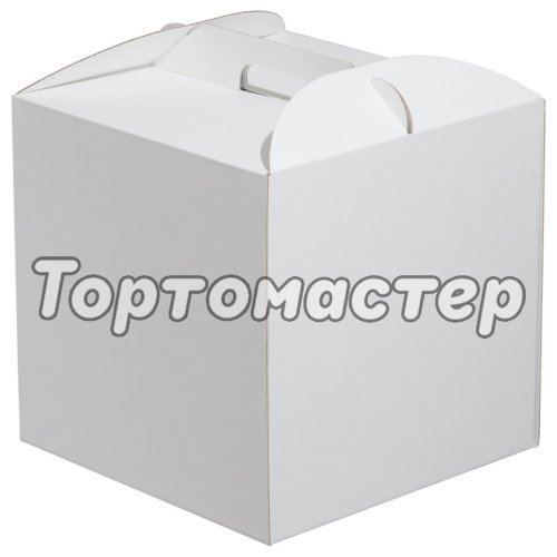 Коробка для сладостей белая 26х26х20 см ForG CARRY GO W 260*260*200 LP