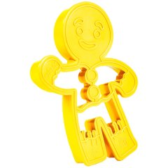 Вырубка пластиковая "Пряничный человечек" в04