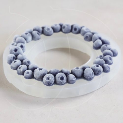 Молд силиконовый "Венок из голубики" 