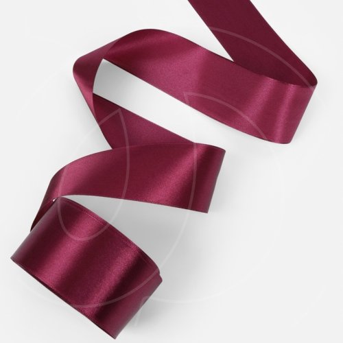 Лента для декора и упаковки Атласная Бордовая 5 см 10851551