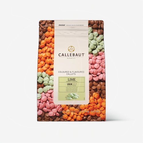 Шоколад зелёный лимонный CALLEBAUT 500 г Lemon-RT-U70