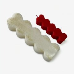 Свечи декоративные "Сердца" 2 шт 