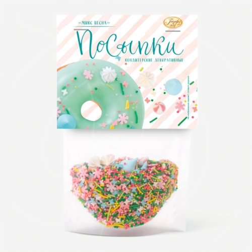 Посыпка кондитерская "Весенний микс" 50 г hk97501