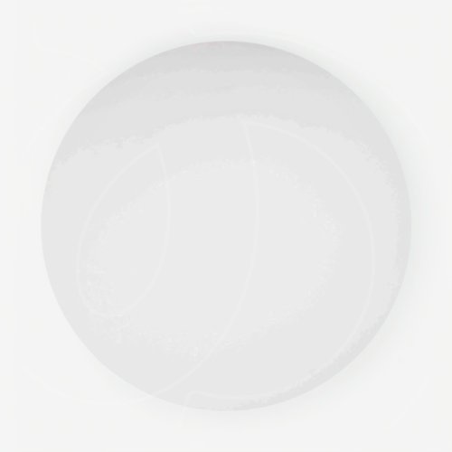 Подложка под торт ЛХДФ сатиновая белая 6 мм 22 см 