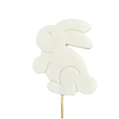 Фигурка из шоколадной глазури "Топпер Пасхальный кролик" ФГ174