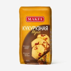 Мука кукурузная Makfa 500 г 125203