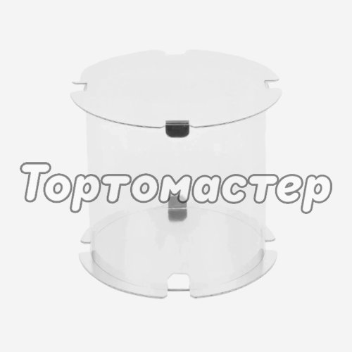 Коробка для торта круглая белая 20х20 см 022510 ф