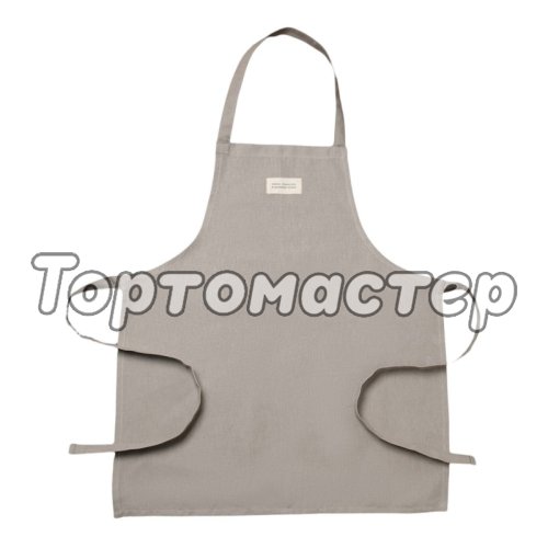 Фартук хлопковый Светло-серый 10179638