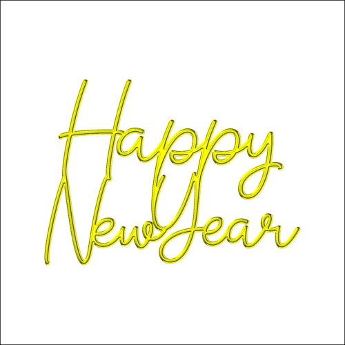 Топпер декоративный акриловый "Happy New Year" Золото 9,5х7 см ТСК218, 235 ₽ Топпер декоративный акриловый "Happy New Year" Золото 9,5х7 см ТСК218