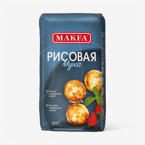 Мука рисовая Makfa 500 г 125202