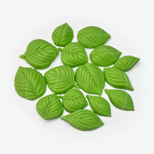 Набор фигурок из шоколадной глазури "Листочки" 