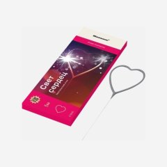 Бенгальские огни "Свет сердец" 17 см 0784E