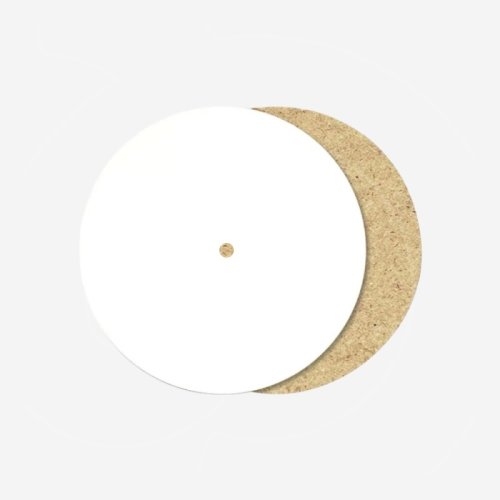 Подложка под торт с отверстием ЛХДФ Белая 3 мм 35 см 