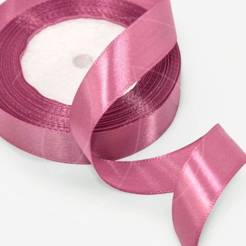Лента для декора и упаковки атласная Лиловая 2,5 см 