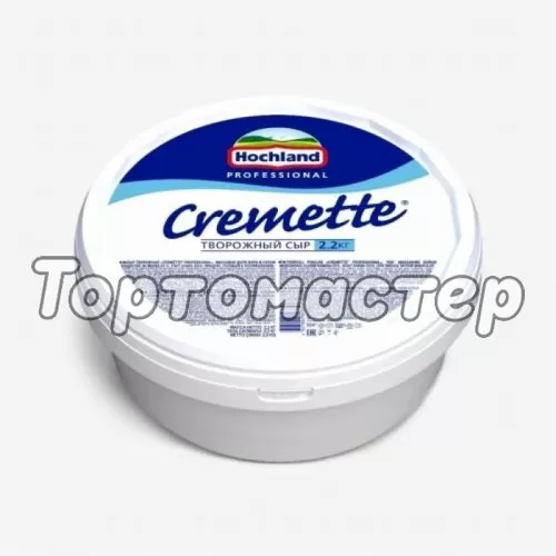 Сыр творожный Hochland Cremette 2,2 кг 