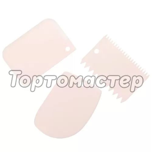 Набор пластиковых шпателей 3 шт 1290534, и-4